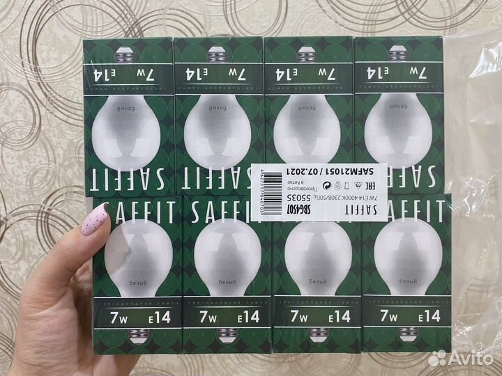 Лампа светодиодная 7w e14
