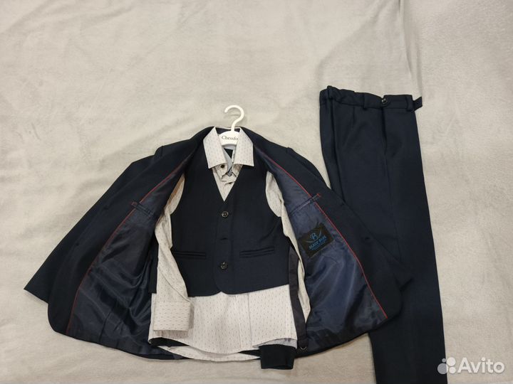Школьный костюм для мальчика 128