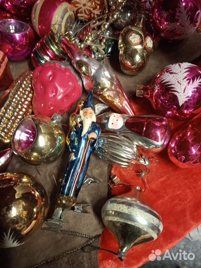 Елочные игрушки СССР