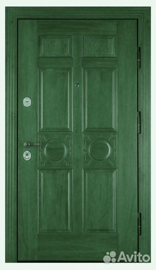 Парадная входная дверь из стали