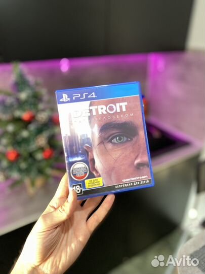 Диски на ps4 Detroit Стать человеком