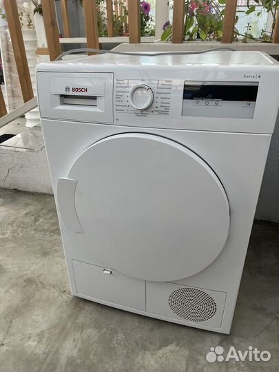 Сушильная машина bosch serie 4