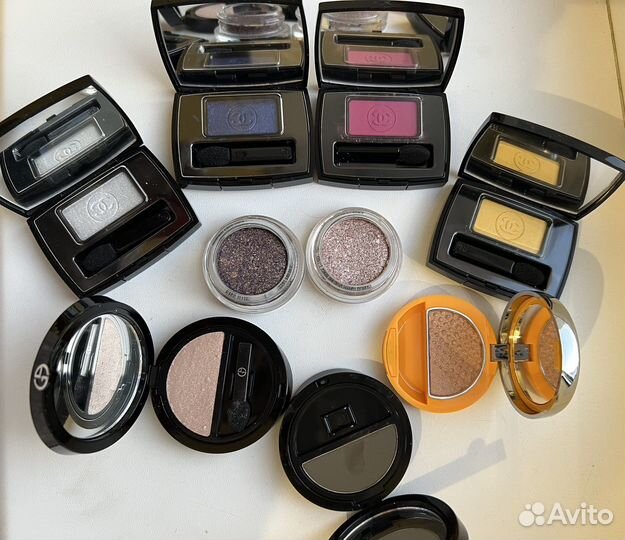 Пудры, уход, румяна Clinique Chanel D&G