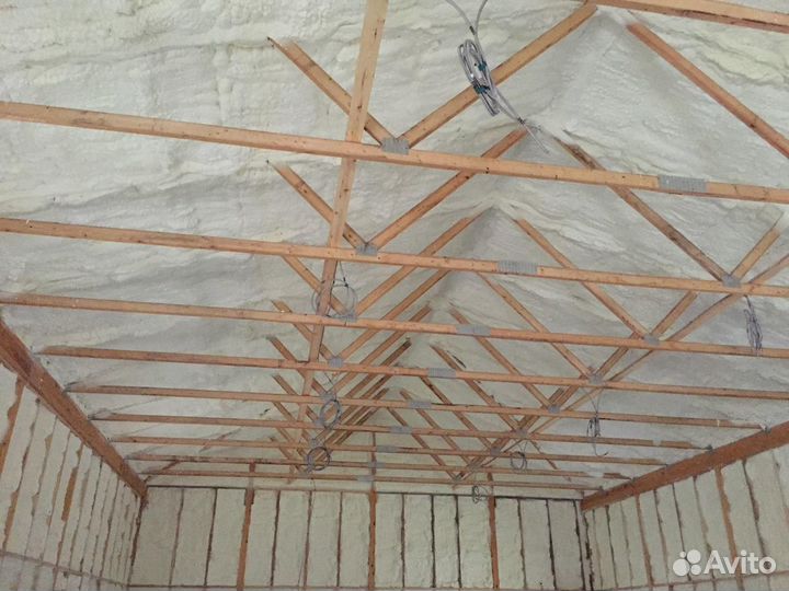 Утепление теплоизоляция пенополиуретаном стен дома