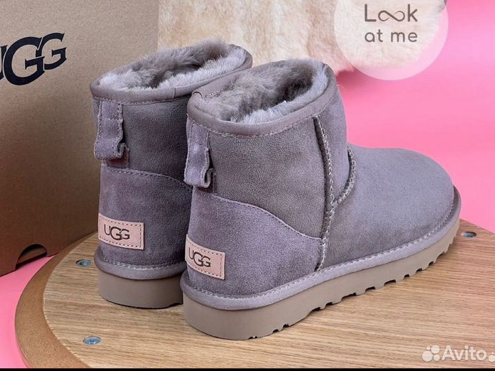 Угги женские Ugg Classic Mini II Cappuccino