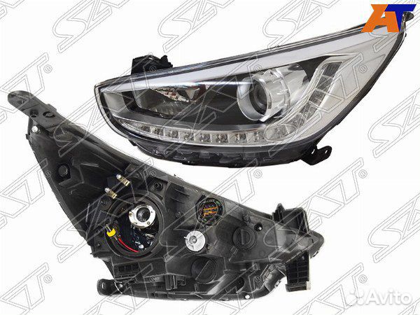 Фара hyundai solaris