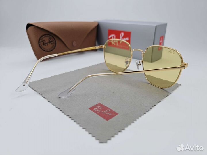 Очки Ray Ban 3680D 001/Q1 Yellow Стекло