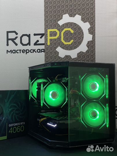 Игровой Компьютер RTX 4060 / Ryzen 5 5600 / 500GB