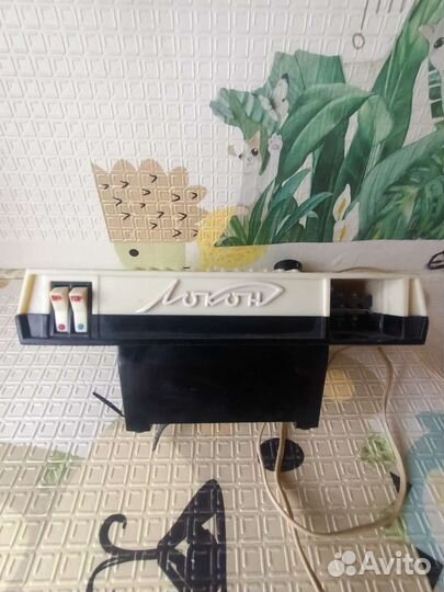 Фен настольный Локон и радиоприёмник ретро СССР