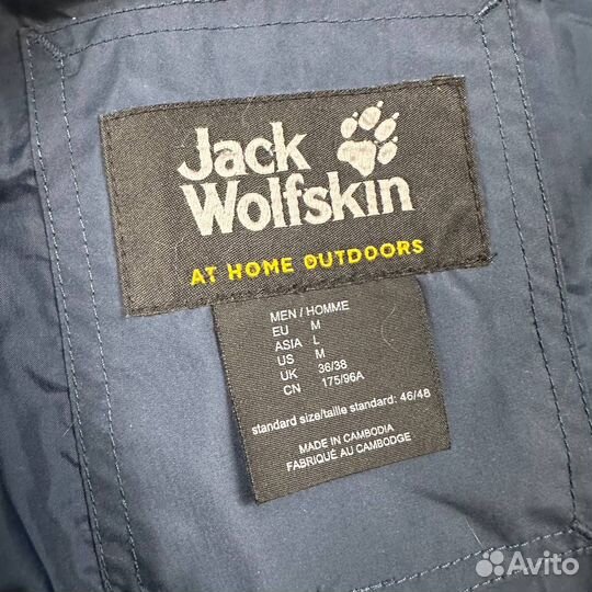 Мужской пуховик еврозима Jack Wolfskin, оригинал