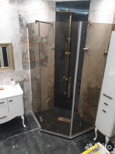 Душевая перегородка из стекла