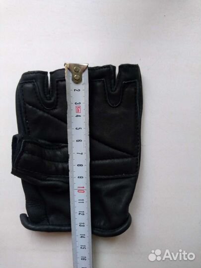 Перчатки кожаные спортивные