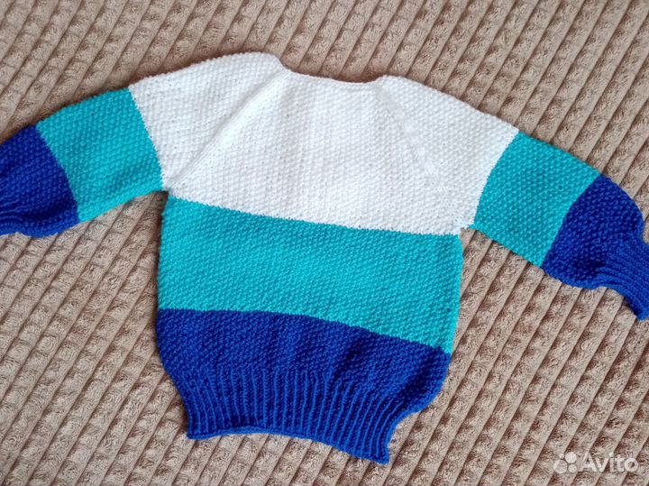Кофта вязаная. 2-3 года