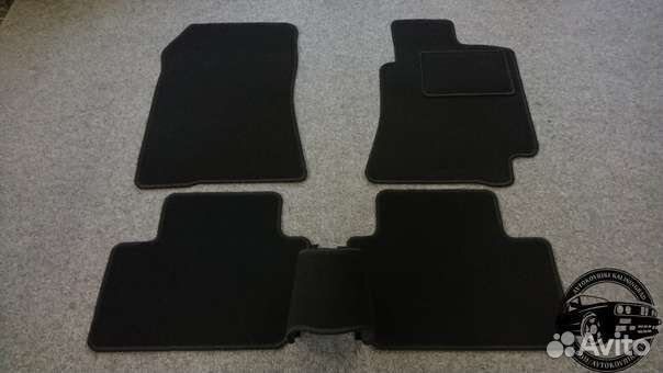 Автоковрики для Toyota Altezza, чёрные
