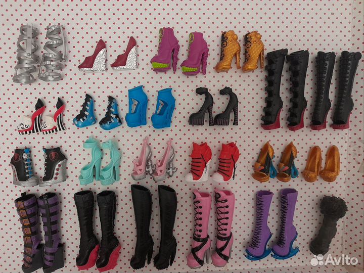 Обувь на монстер Хай и одежда