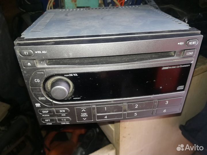 Штатная автомагнитола с субару и ауди а4