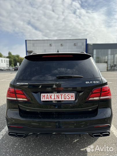 Задний бампер GLE 166 амг не орегинал