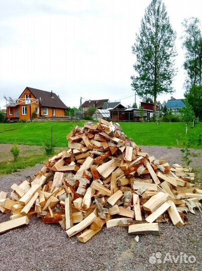 Дрова сухие колотые с доставкой