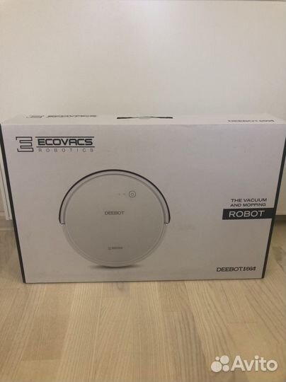 Робот пылесос мойщик ecovacs