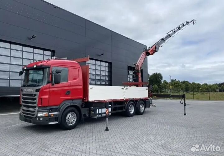 Scania R-series с КМУ, 2010