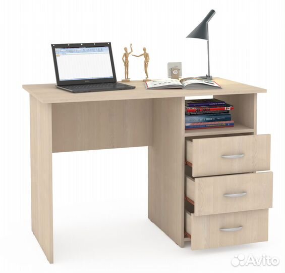 Компьютерный стол Комфорт 10 ск дуб паллада