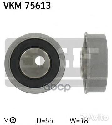 Ролик натяжителя ремня грм VKM75613 Skf