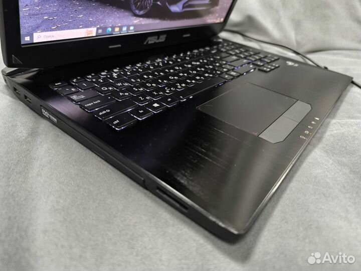 Игровой Asus ROG 17.3 Full IPS i7/GTX/16GB/ssd+hdd