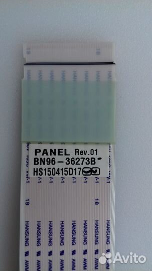 BN96-36273B шлейфT-Con - Main samsung UE55JU6530U