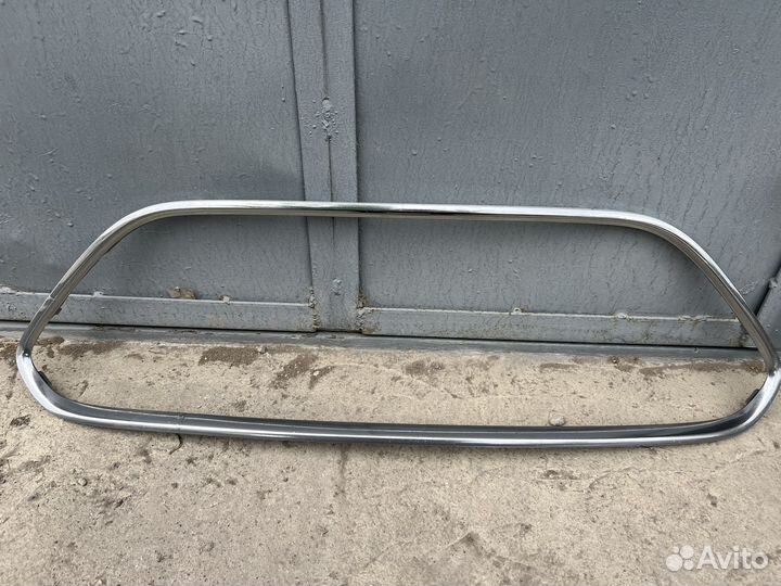Хром молдинг на решетку форд фокус 2 рестайлинг