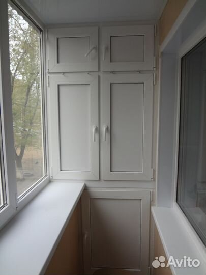 Балконы, Окна пвх