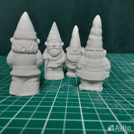 Четыре гнома для росписи