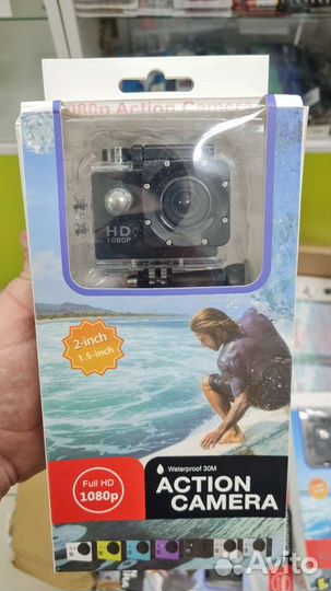 Экшен камера sport CAM 1080p новая