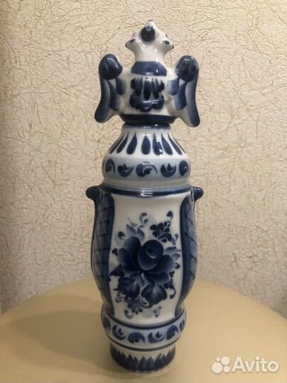 Графин штоф гжель