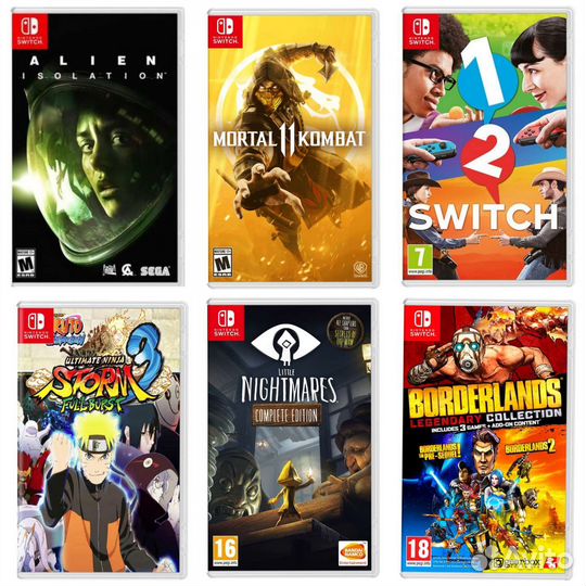 Игры nintendo switch Alien isolation