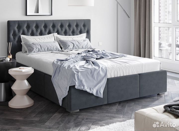 Интерьерная кровать лдсп