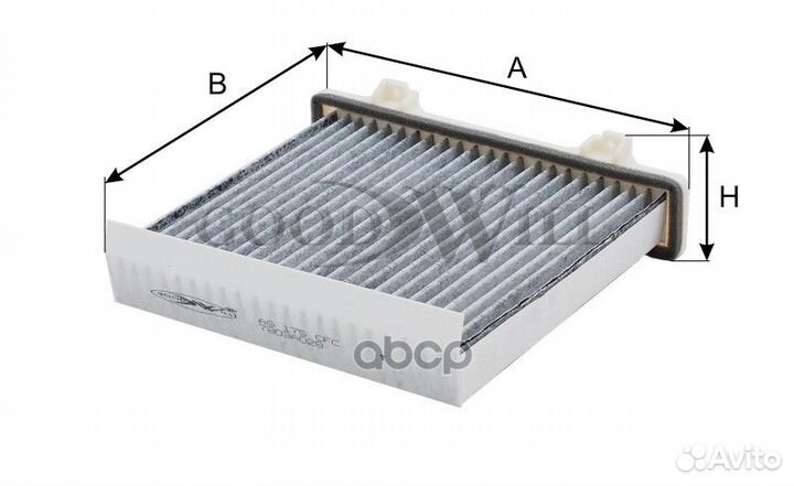 Фильтр салонный AG175CFC Goodwill