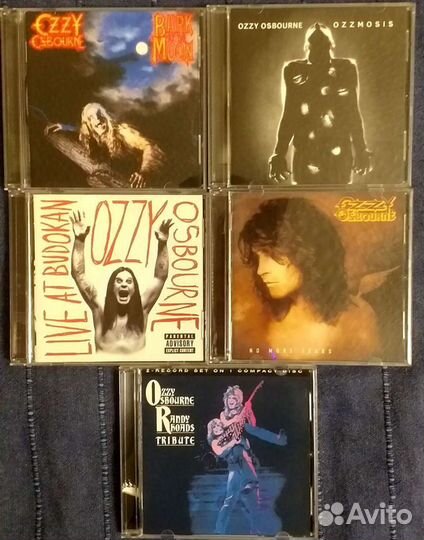 CD Van Halen,Ozzy,Journey,Alice Cooper,Boston