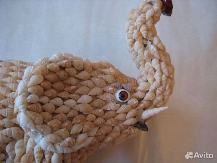 Слон из ракушек, 26 см