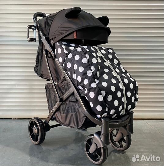 Коляска компактная babalo classic 2023 (микки)