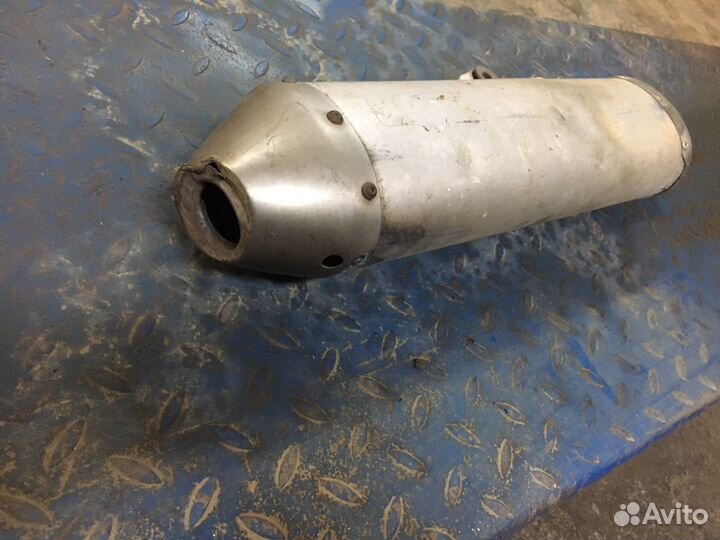 Глушитель на мото