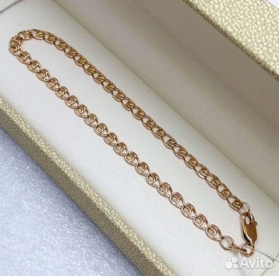 Браслет / размер 21 / 3,34г / Золото585