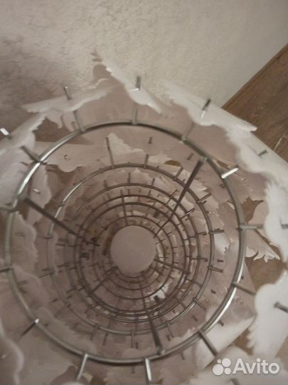 Люстра абажур напольная