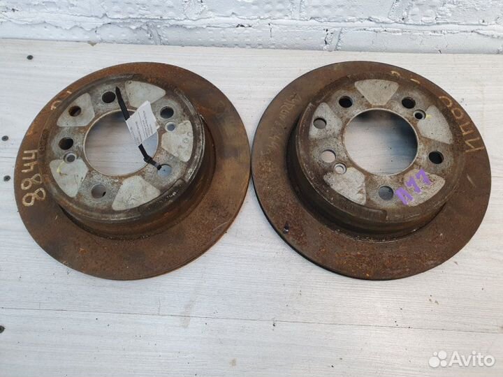 Диск тормозной задний Ssangyong Kyron DJ D27DT