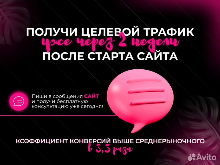 Создание сайта Яндекс Директ