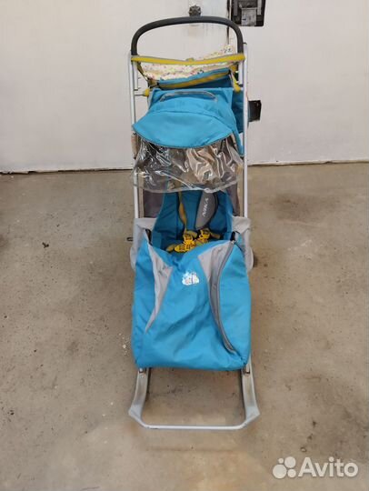 Детские санки коляска