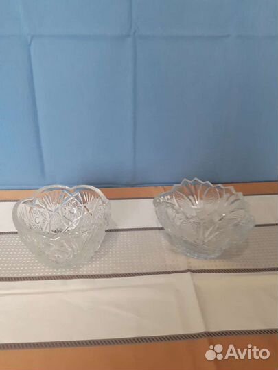 Вазы для цветов,салатницы,конфетницы хрустальные