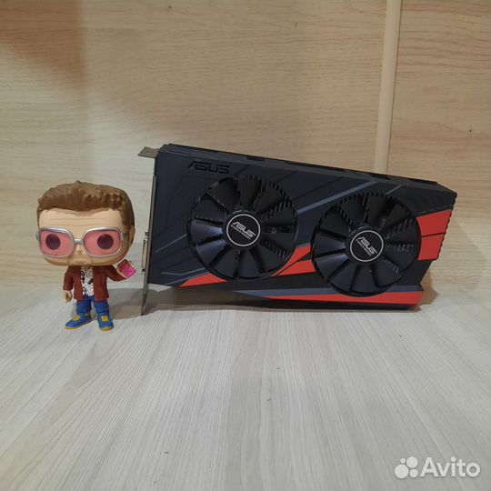 Видеокарта Asus GTX 1050 Ti Expedition OC 4 Gb