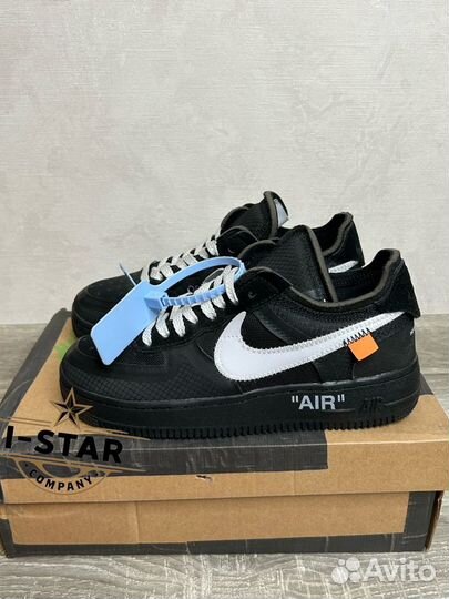 Кроссовки Nike Air Force 1 Low Off-White Black