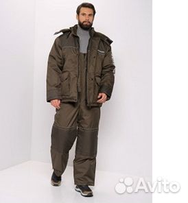 Костюм Полюс цв. хаки ТК. Cell р. 48-50 со снегоза