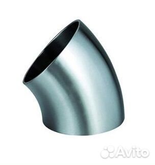 Отвод для выпускной системы - 76мм 45* SS304